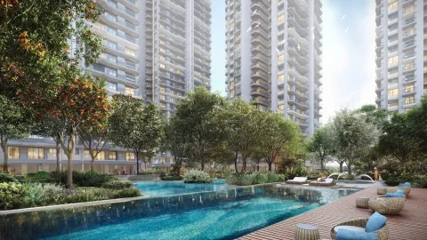 Lap pool, artist's impression