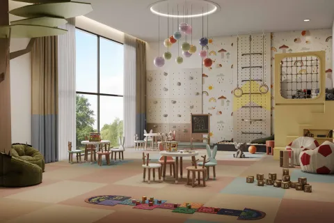 Kids' play room, artist's impression